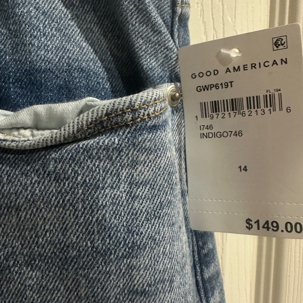 good american palazzo   jean size 14 - Picture 6 of 6